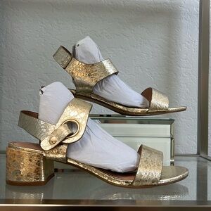 Topshop Gold Sandals